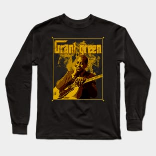 Grant green \\ Jazz Music Long Sleeve T-Shirt